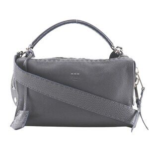 FENDI Celeria Ray Handbag 8BL137 2WAYShoulder gray Calfskin Women
